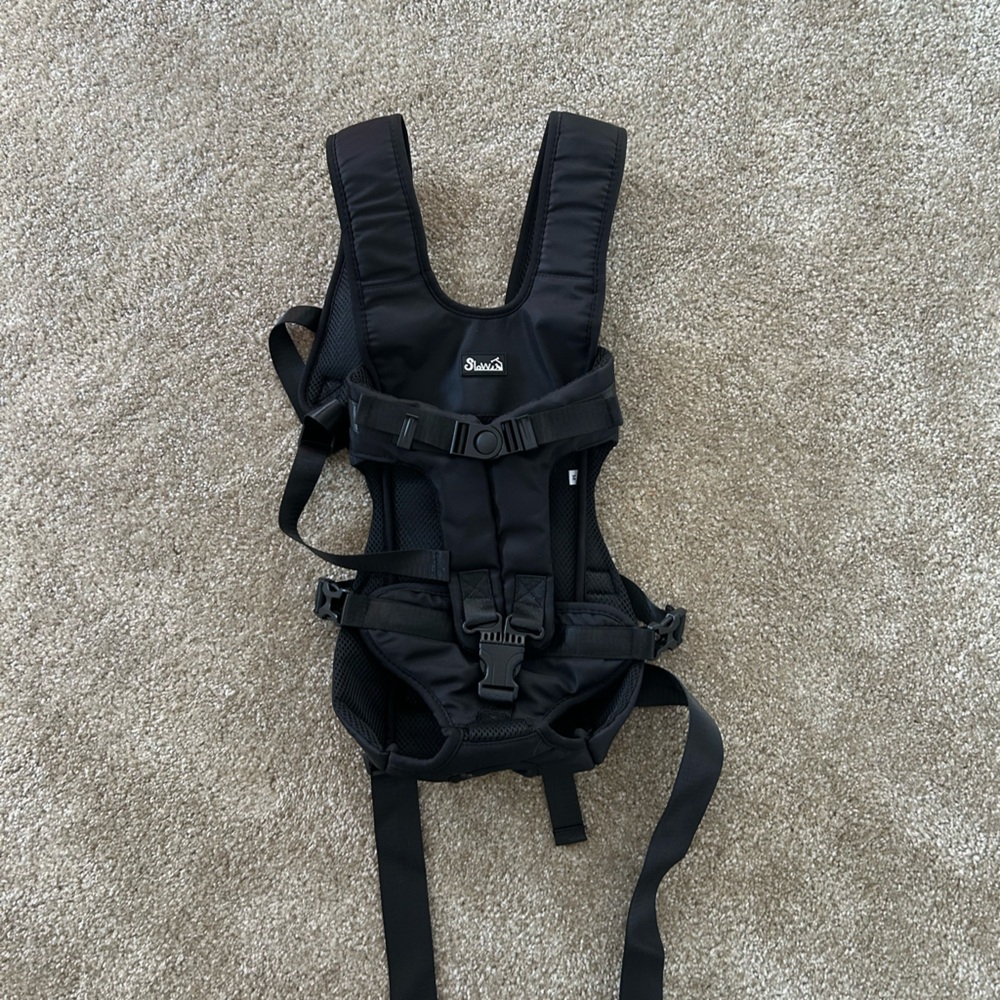 Black Wearable Puppy Carrier